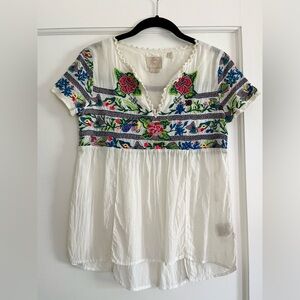 Anthropologie Vanessa Virginia Blouse